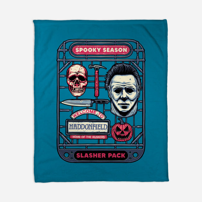 Slasher Kit-None-Fleece-Blanket-glitchygorilla