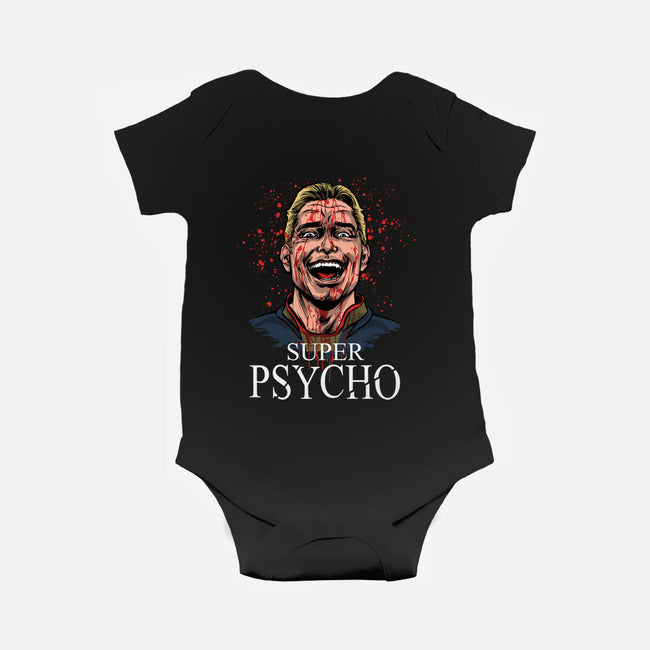 Super Psycho-Baby-Basic-Onesie-zascanauta