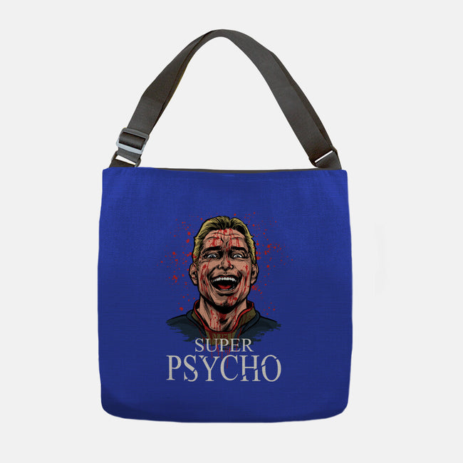 Super Psycho-None-Adjustable Tote-Bag-zascanauta