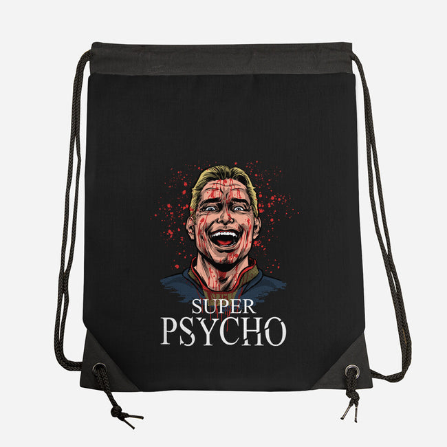 Super Psycho-None-Drawstring-Bag-zascanauta