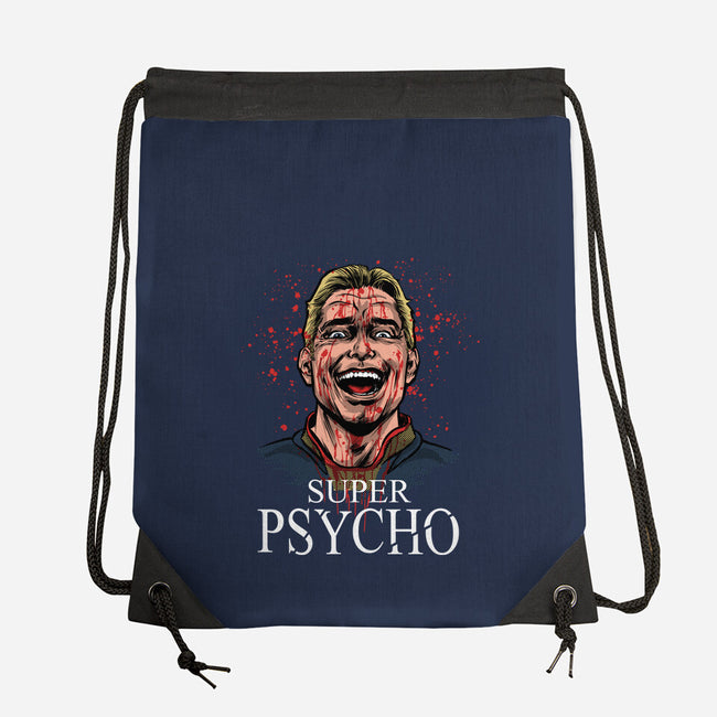 Super Psycho-None-Drawstring-Bag-zascanauta