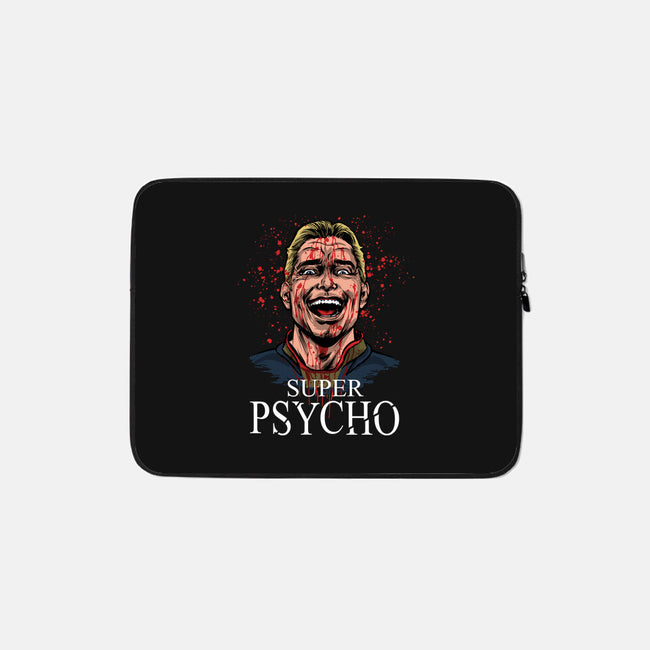 Super Psycho-None-Zippered-Laptop Sleeve-zascanauta