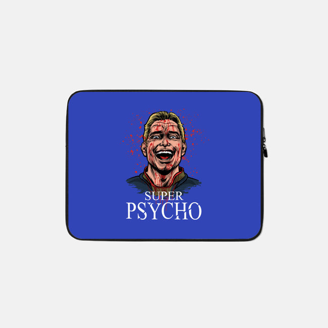 Super Psycho-None-Zippered-Laptop Sleeve-zascanauta