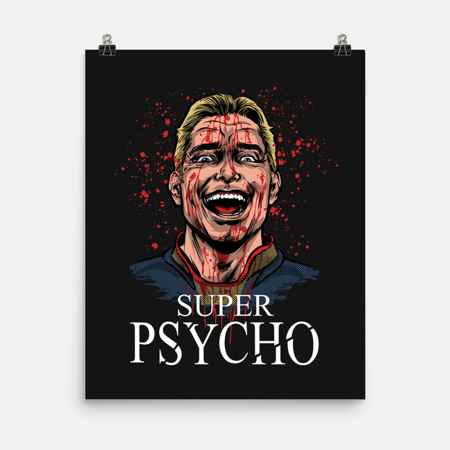 Super Psycho-None-Matte-Poster-zascanauta