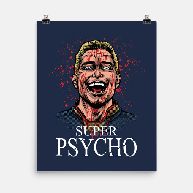 Super Psycho-None-Matte-Poster-zascanauta