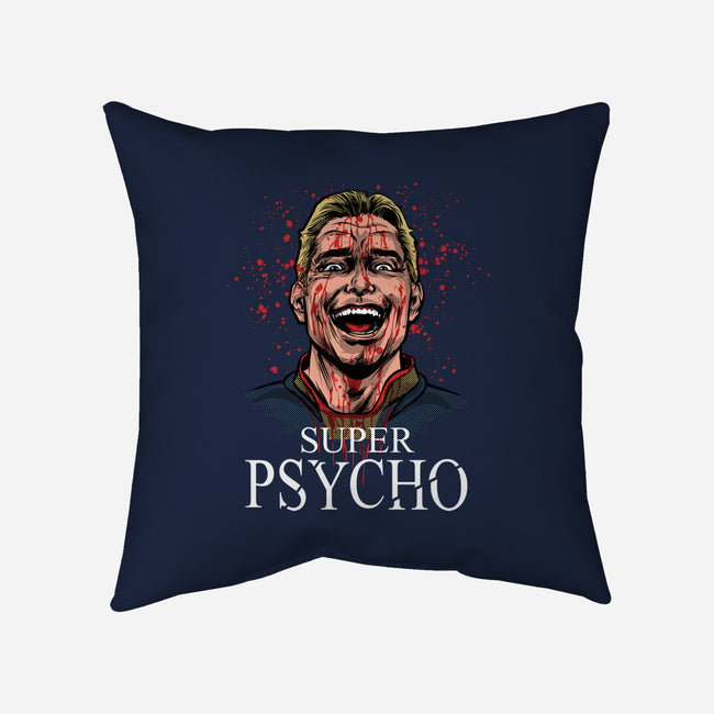 Super Psycho-None-Removable Cover w Insert-Throw Pillow-zascanauta