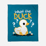 What The Duck-None-Fleece-Blanket-NemiMakeit