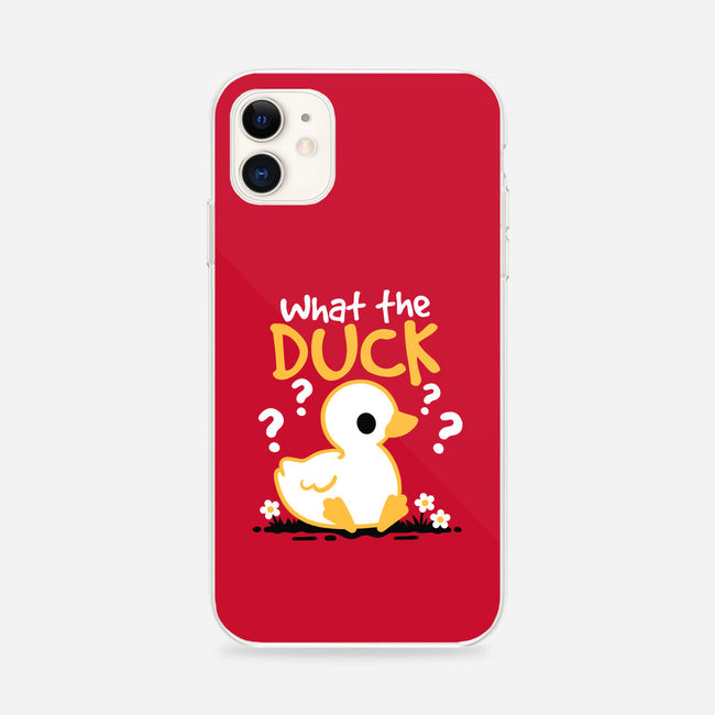 What The Duck-iPhone-Snap-Phone Case-NemiMakeit