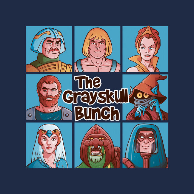 The Grayskull Bunch-None-Removable Cover w Insert-Throw Pillow-Skullpy