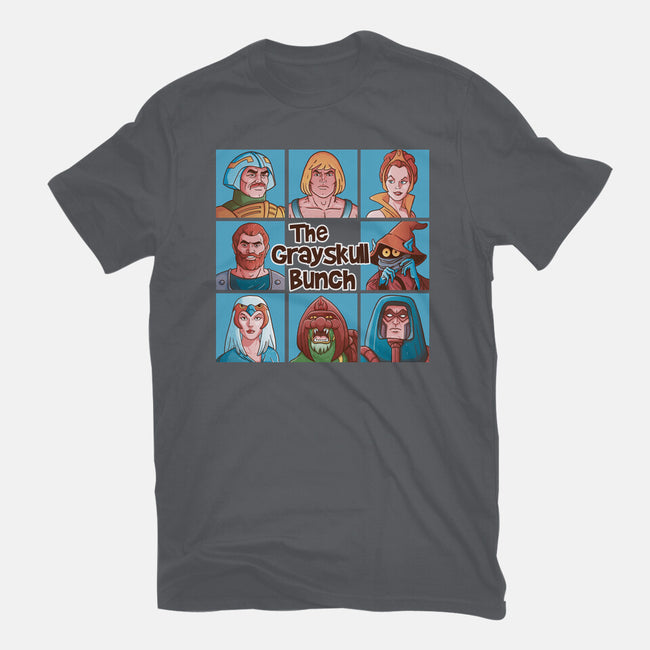 The Grayskull Bunch-Unisex-Basic-Tee-Skullpy