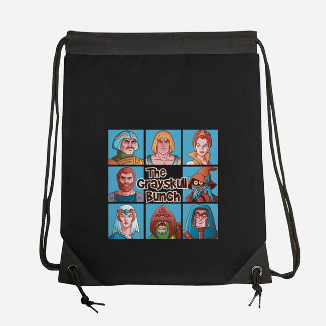 The Grayskull Bunch-None-Drawstring-Bag-Skullpy