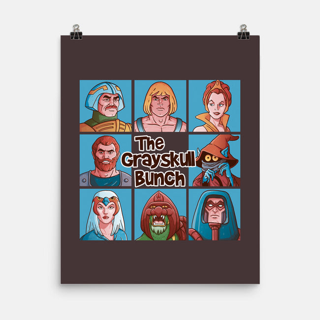 The Grayskull Bunch-None-Matte-Poster-Skullpy