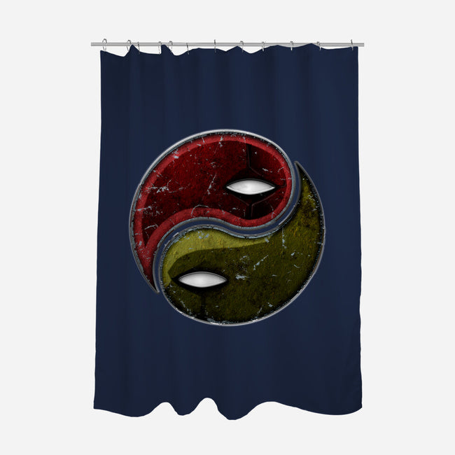 Snikt And Bang-None-Polyester-Shower Curtain-Skullpy