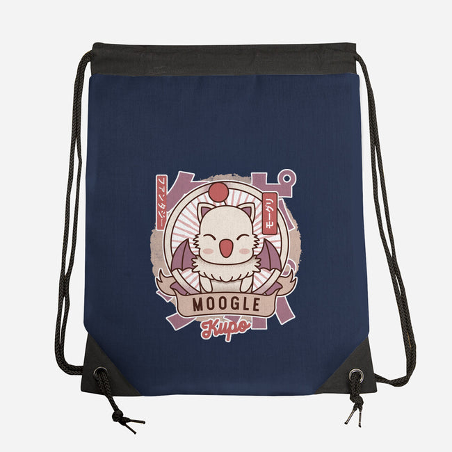 Moogle Retro-None-Drawstring-Bag-LAGELANTEE