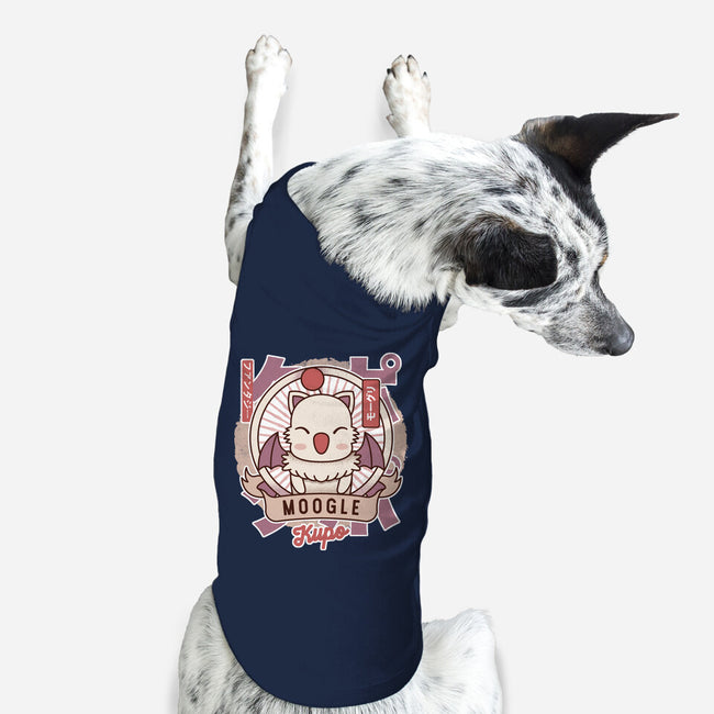 Moogle Retro-Dog-Basic-Pet Tank-LAGELANTEE