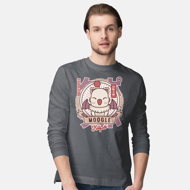 Moogle Retro-Mens-Long Sleeved-Tee-LAGELANTEE