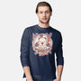 Moogle Retro-Mens-Long Sleeved-Tee-LAGELANTEE