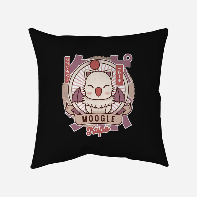 Moogle Retro-None-Non-Removable Cover w Insert-Throw Pillow-LAGELANTEE