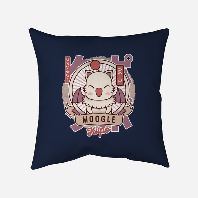 Moogle Retro-None-Removable Cover w Insert-Throw Pillow-LAGELANTEE