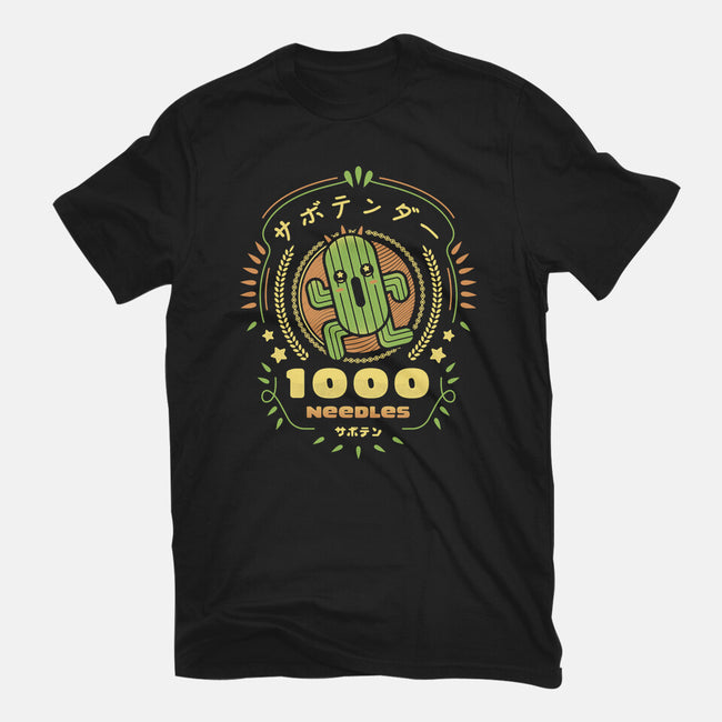 Cactuar Needles-Womens-Basic-Tee-LAGELANTEE