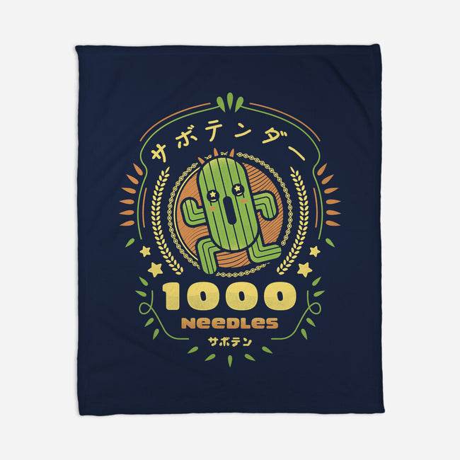 Cactuar Needles-None-Fleece-Blanket-LAGELANTEE