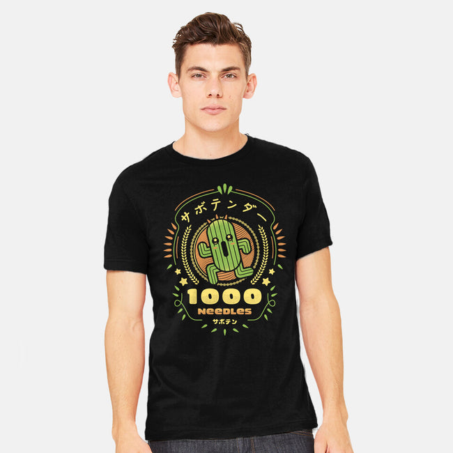 Cactuar Needles-Mens-Heavyweight-Tee-LAGELANTEE