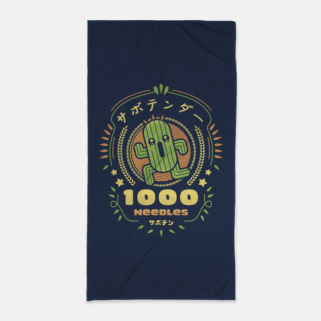 Cactuar Needles-None-Beach-Towel-LAGELANTEE