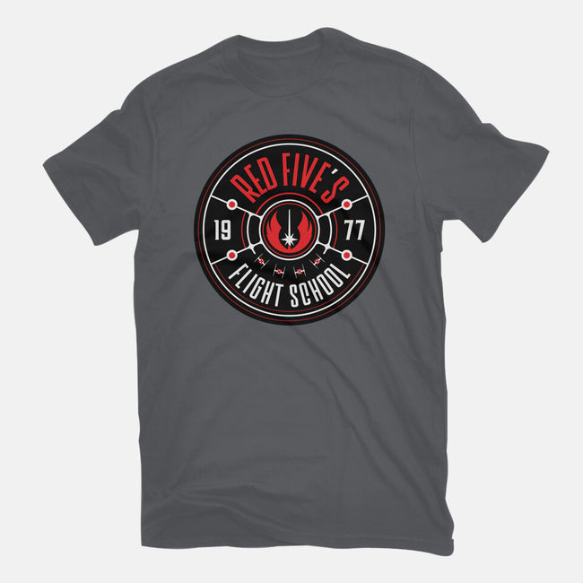 Red Five's Flight School-Womens-Fitted-Tee-BadBox