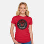 Red Five's Flight School-Womens-Fitted-Tee-BadBox