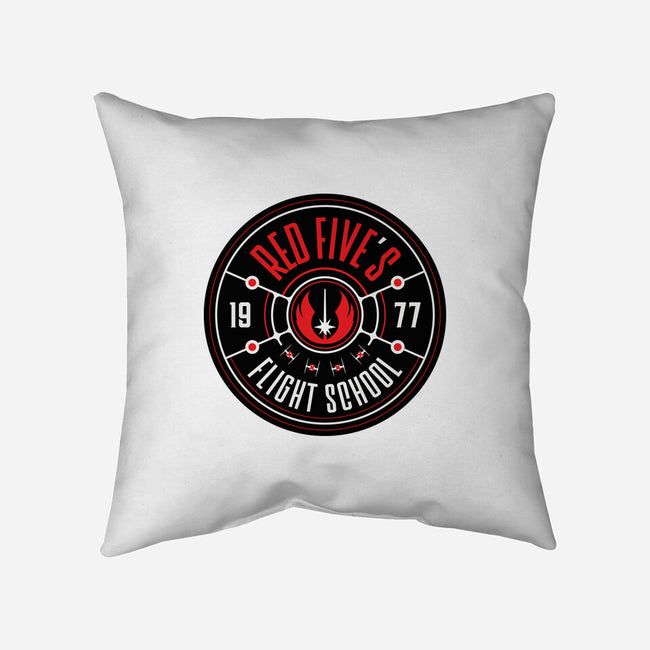 Red Five's Flight School-None-Non-Removable Cover w Insert-Throw Pillow-BadBox