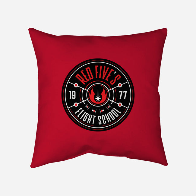 Red Five's Flight School-None-Removable Cover w Insert-Throw Pillow-BadBox