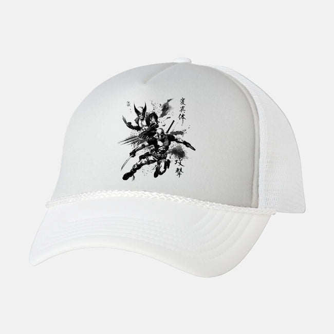 Mutants In Action-Unisex-Trucker-Hat-ddjvigo