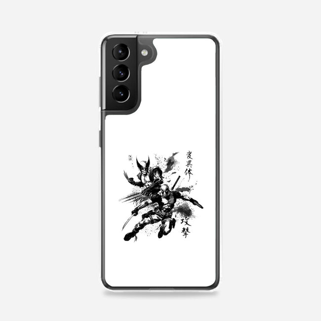 Mutants In Action-Samsung-Snap-Phone Case-ddjvigo