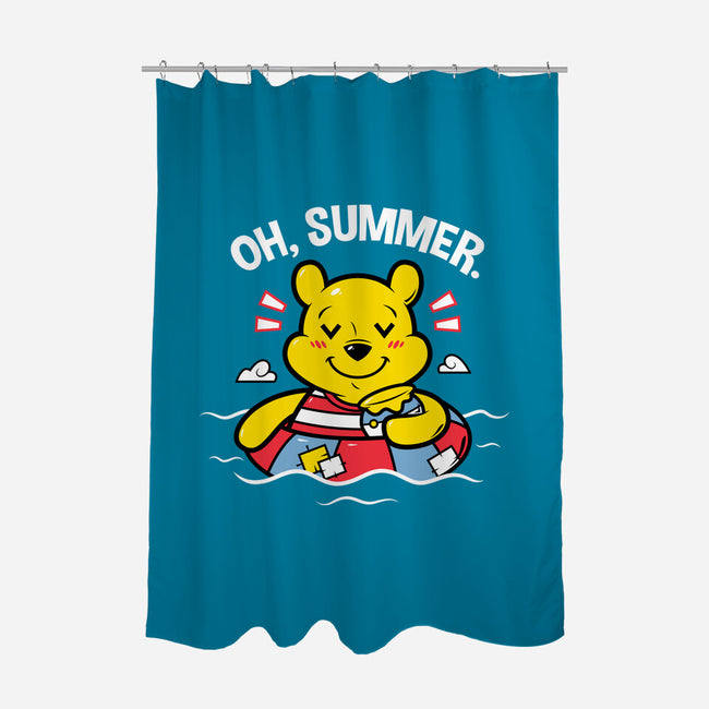 Summer Honey-None-Polyester-Shower Curtain-krisren28