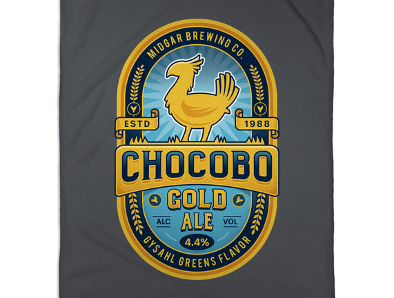 Chocobo Gold Beer Emblem