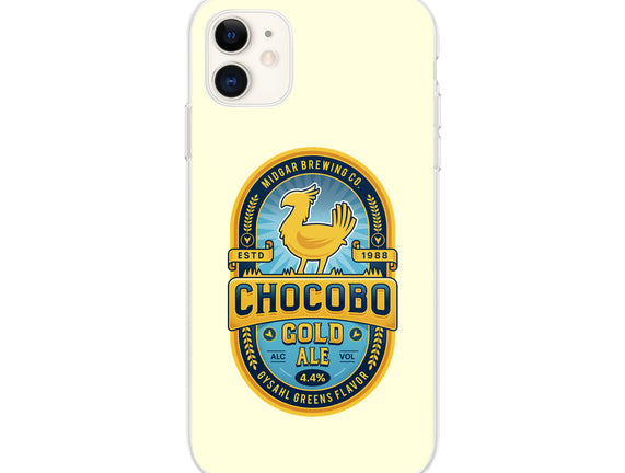 Chocobo Gold Beer Emblem