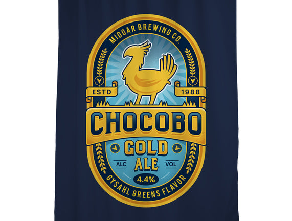 Chocobo Gold Beer Emblem