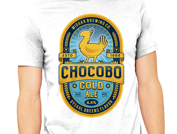 Chocobo Gold Beer Emblem