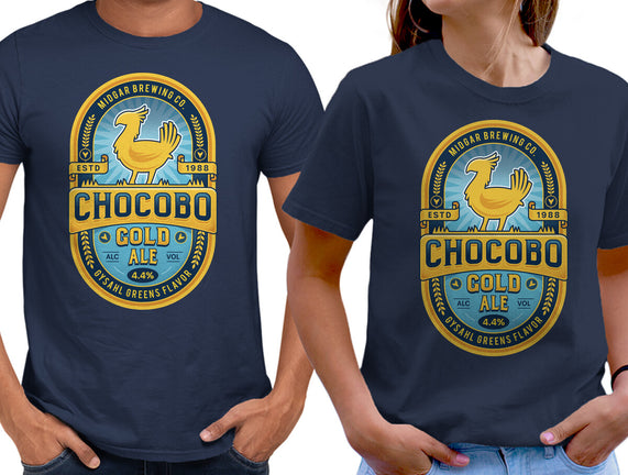 Chocobo Gold Beer Emblem