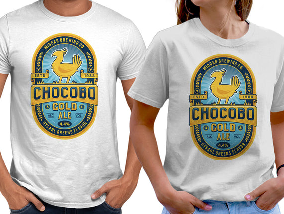 Chocobo Gold Beer Emblem