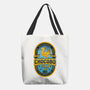 Chocobo Gold Beer Emblem-None-Basic Tote-Bag-LAGELANTEE