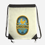 Chocobo Gold Beer Emblem-None-Drawstring-Bag-LAGELANTEE