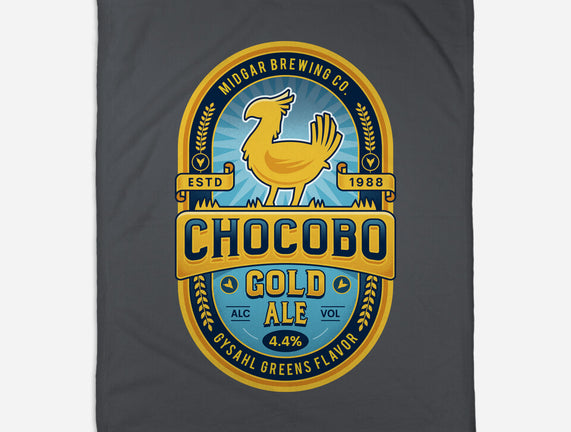 Chocobo Gold Beer Emblem