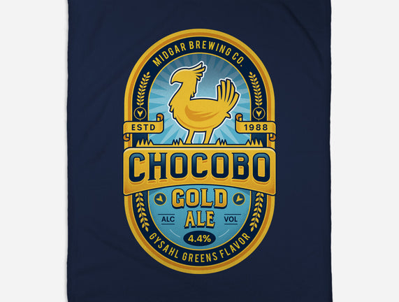 Chocobo Gold Beer Emblem