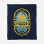 Chocobo Gold Beer Emblem-None-Fleece-Blanket-LAGELANTEE