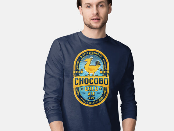 Chocobo Gold Beer Emblem