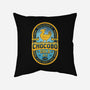 Chocobo Gold Beer Emblem-None-Removable Cover-Throw Pillow-LAGELANTEE