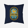 Chocobo Gold Beer Emblem-None-Removable Cover-Throw Pillow-LAGELANTEE