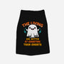 The Living Are Better At Ghosting-Cat-Basic-Pet Tank-Boggs Nicolas