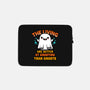 The Living Are Better At Ghosting-None-Zippered-Laptop Sleeve-Boggs Nicolas